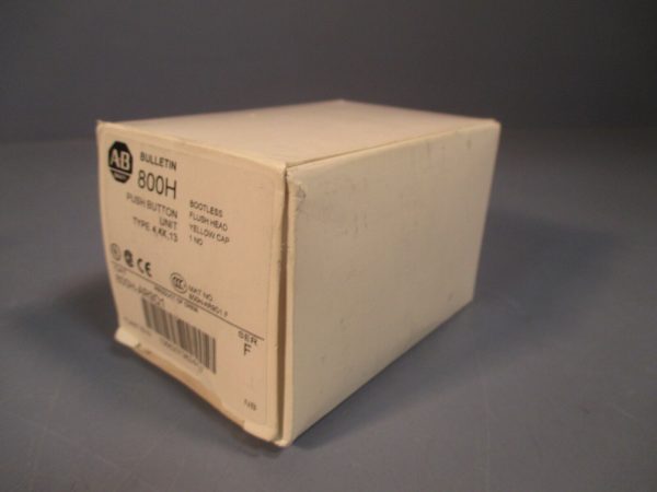 ALLEN BRADLEY PUSH BUTTON UNIT SER. F 800H-AR9D1 Online Hot Sale - Image 3