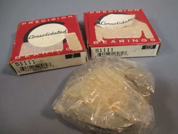 Precision Consolidated Thrust Bearing (Lot of 2) 51111 Online now