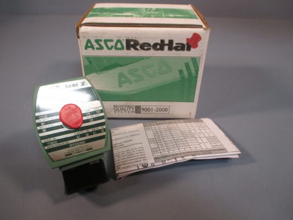 ASCO RED HAT II 1 8 PIPE SOLENOID VALVE SERIAL #T728292 OPSF826H002 Online Hot Sale - Image 4