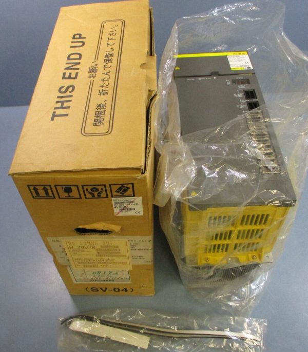 Fanuc A06B-6104-H145#H520 Ser. B Spindle Amplifier Module 566V-651V Input For Sale