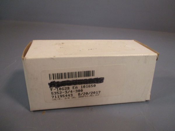 Henry Technologies Straight-Thru Relief Valve 5352-3 4-300 Sale - Image 5