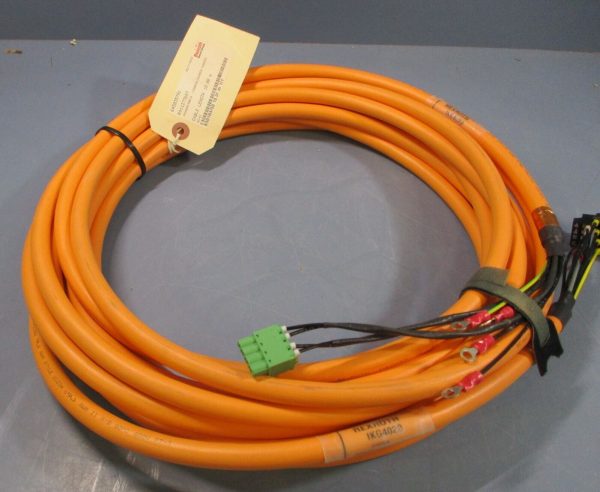 Rexroth IKG4020 Electrical Servo Power Cable 10M Long R911277687 600V Fashion