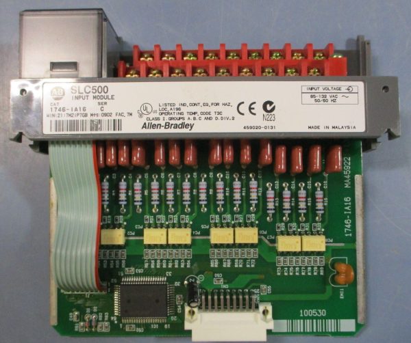 Allen Bradley 1746-IA16 Ser C Input Module SLC 500 85-132VAC 50 60HZ Online now - Image 3
