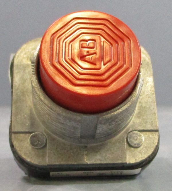 Allen Bradley 800T-B6D2 Ser T Red Extended Head Push Button Type 4, 13 Sale - Image 5