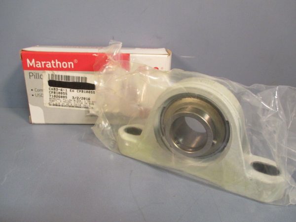 MRC Marathon 2-Holes Pillow Block 1   Stainless CPB100SS For Cheap