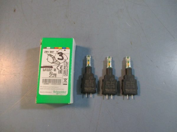Schneider Electric ZBV B67 Light Block Harmony XB4 NEW LOT OF 3 Online now
