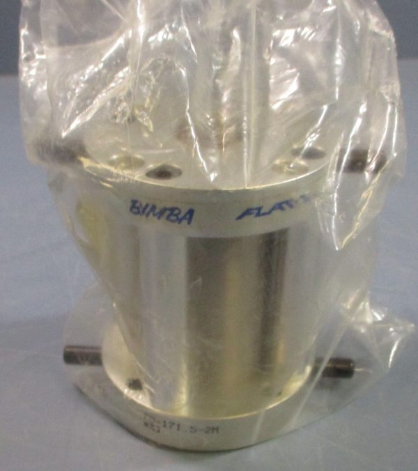 Bimba Flat-1 F0-171.5-2M Dbl Acting Air Cylinder 1-1 2  Stroke, 1-1 2  Bore For Sale