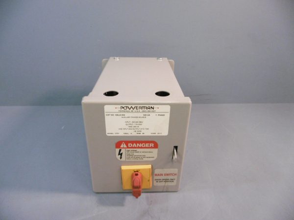 Powertran Auxiliary Power Source ESLD-300 300 VA 1 Phase Used Online Hot Sale
