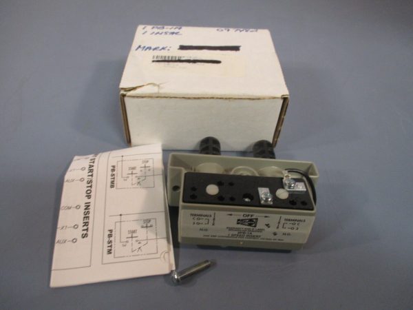 DUCT-O-WIRE TWO PUSH BUTTON ONE SPEED INSERT 125VAC  #PB-1A Online Sale