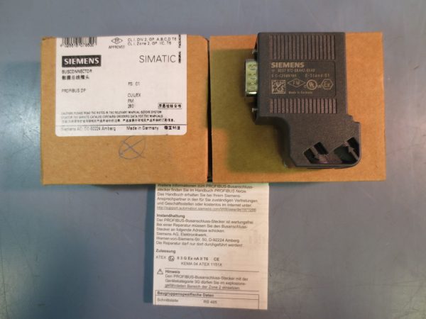 NEW Lot of 2 SIMENS SIMATIC 972-0BA42-0XA0 Bus Connector Supply