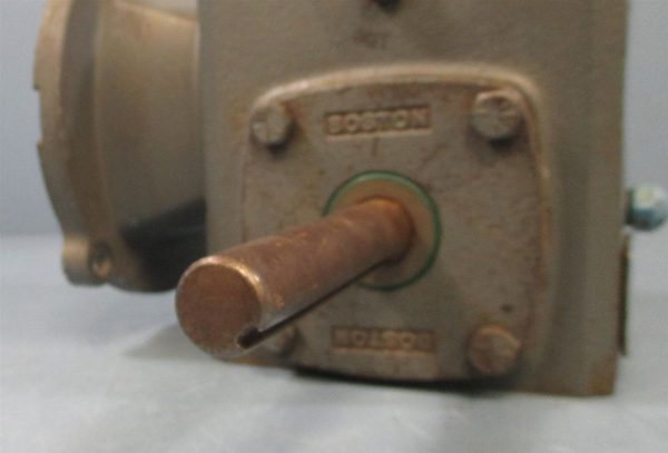 Boston Gear F715-10X-B5-J-T1 16 Speed Reducer 10:1 Ratio, 1.27 Input HP Used For Sale - Image 3