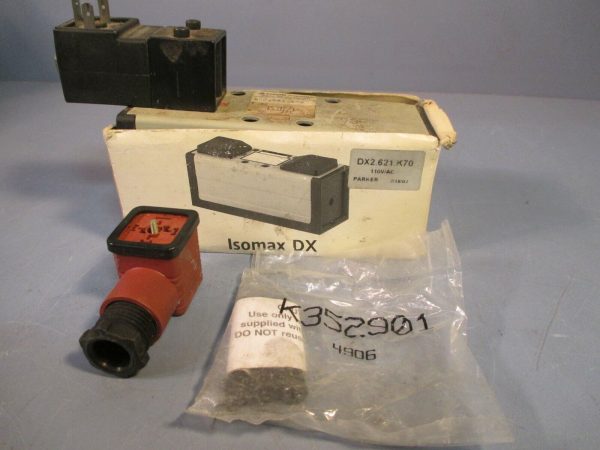PARKER Solenoid Valve Isomax DX 110V AC DX2.621.K70 For Discount - Image 5