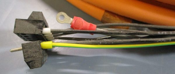 Rexroth IKG4020 Electrical Servo Power Cable 10M Long R911277687 600V Fashion - Image 3