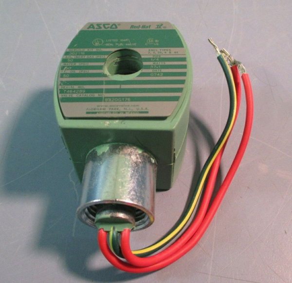 ASCO Red Hat Solenoid Valve 1 4 8320G176 on Sale