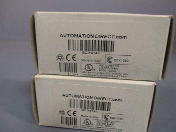 LOT OF 2 AUTOMATIONDIRECT EMERGENCY STOP PUSHBUTTON KEY OPERATED RELEASE GCX3141 Sale - Image 3