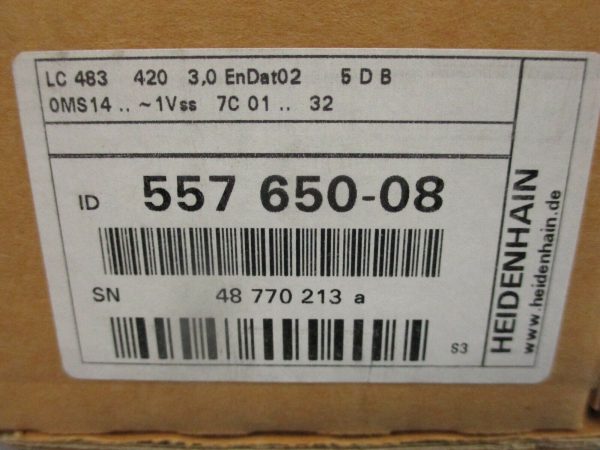 Heidenhain 557-550-08 Sealed Linear Encoder FACTORY SEALED Online Hot Sale - Image 3
