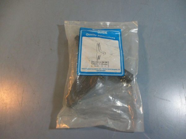 Valu Guide VG-245-JJ-BK-MC Plastic  L  Bracket FACTORY SEALED Online Hot Sale