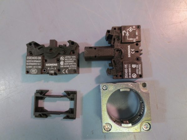 New Lot of 2 SIEMENS 3SB3-645-0AA71 Push Button Clear Hot on Sale - Image 4