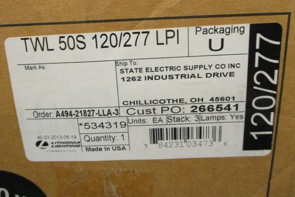 Lithonia HI-TEK Lighting TWL 50S 120 277 LPI Wall Pack Light 50 Watt For Discount - Image 2