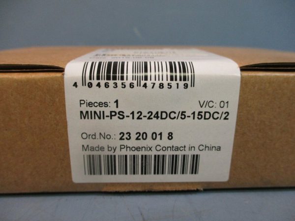 Phoenix Contact MINI-PS 12-24DC 5-15DC 2 V C:01 Primary-Switched Converter NEW on Sale - Image 3