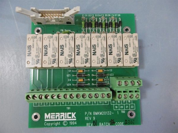Merrick Merrscale BMKM20132 PC Board REV 9 Backplane Takeout Circuit Board For Cheap