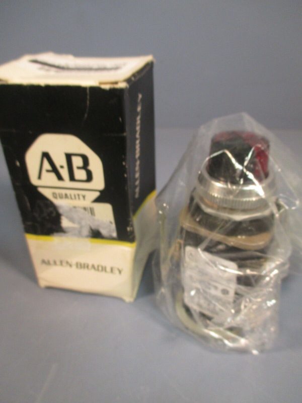 Allen-Bradley Cluster Pilot Light Ser. N 800T-PC316RRXR Sale - Image 2