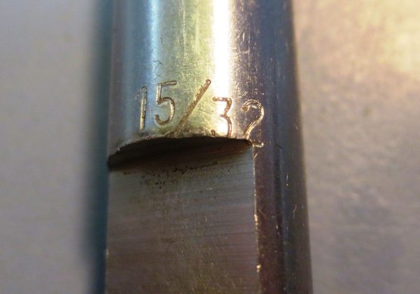 Lot of 2 PTD Flat Tip Twist Drills 15 32 x 5 3 4, 2 flute, HS, USA, 4 1 4  flute Online - Image 3