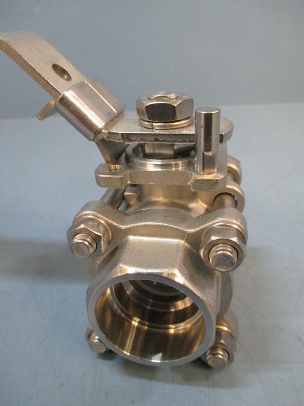 A-T Controls Ball Valve 2 In 316 SS CFSM BODY 55SW-0200 Online now - Image 5