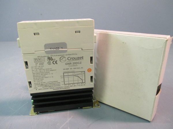 Crouzet Solid State Relay 4-32 VDC 30 Amp GNR20DCZ Fashion