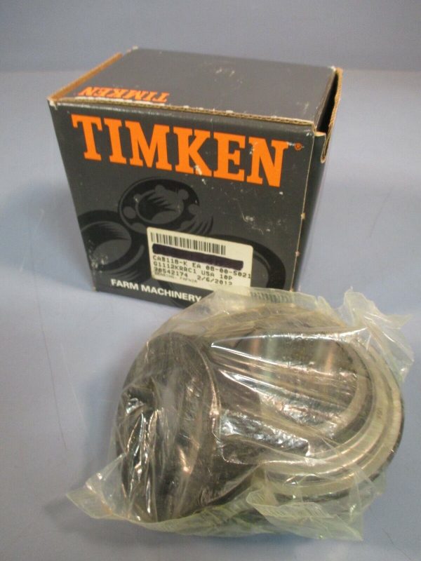 TIMKEN FAFNIR PILLOW BLOCK BEARING GREASE G1112KRR + COL AG Fashion