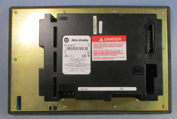 Allen Bradley 2711-K10C1X Ser. C Panelview 1000 Keypad Touch Display 100-240VAC Online Sale - Image 3