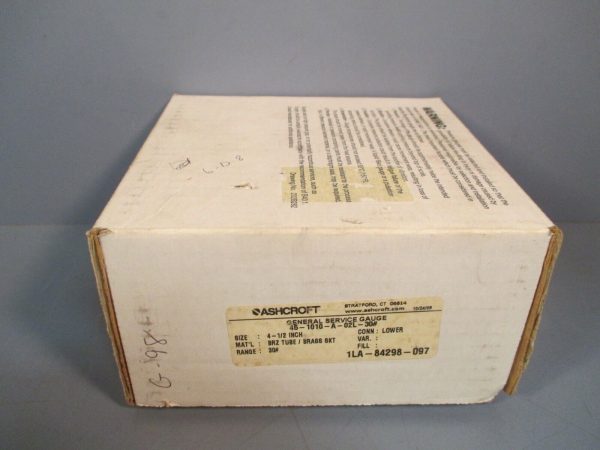 Ashcroft General Service Gauge 45-1010-A-02L-30# 4 1 2  Online - Image 2