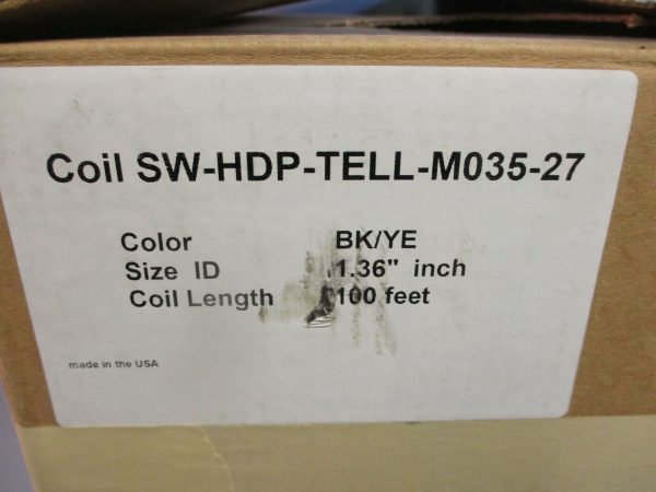 TellTale SW-HDP-TELL-M035-27 Cable Protection Hard Shell Hose 1.36  100ft NEW Supply - Image 3