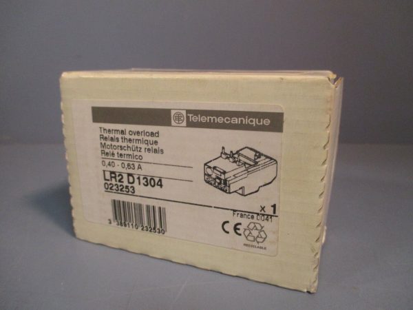 Telemecanique Thermal Overload LR2 D1304 For Discount