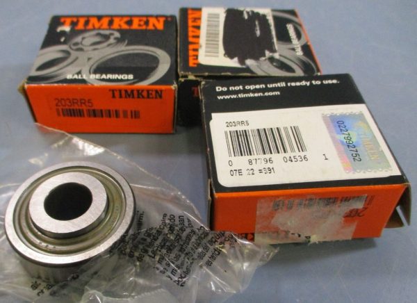 (Lot of 2)Timken Fafnir 203RR5 Single Row Radial Bearing 13mm Bore 40mmOD 12mmW For Cheap