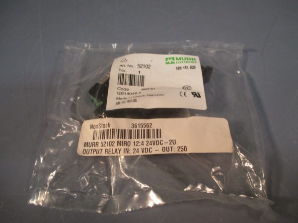 Murr Elektronik Output Relay 52102 Online Hot Sale