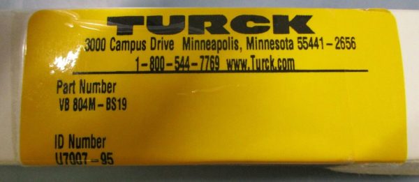 Turck VB 804M-BS19 9-Port Junction Block U7007-95 Sale - Image 2