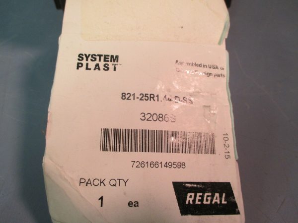 System Plast Molded Sprocket Regal 821-25R1.44-D-SS For Discount - Image 3