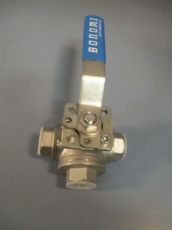 Bonomi Ball Valve 3 4 In 3-Way Hand Operated CF8M 1000 WOG BV3IGTF-0751-A Cheap - Image 3