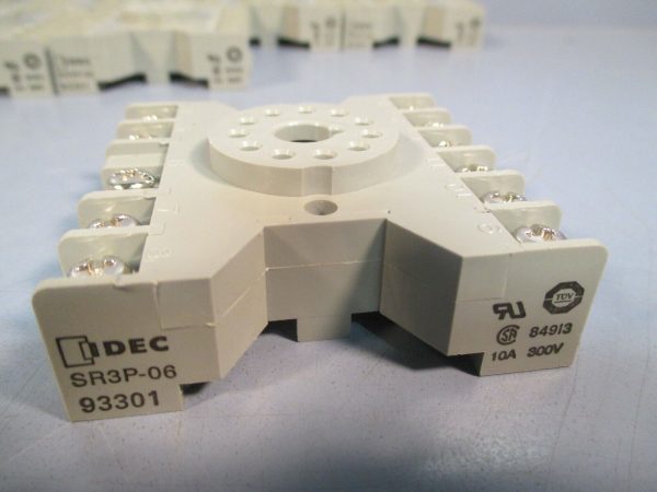 IDEC Relay Base Socket 10A 300V Lot of Seven 93301 SR3P-06 Online Hot Sale - Image 4
