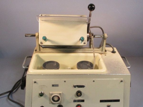 Polychem Twin Edger Lens Polisher 115 Volt Used For Sale - Image 2