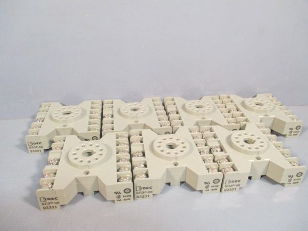 IDEC Relay Base Socket 10A 300V Lot of Seven 93301 SR3P-06 Online Hot Sale - Image 3