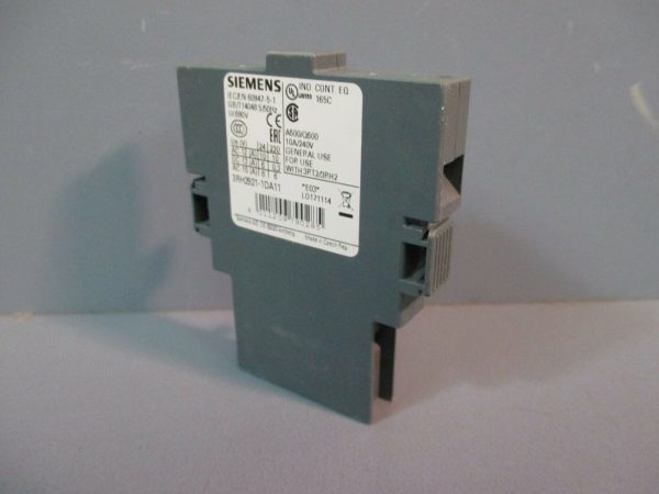 Siemens Auxiliary Switch Block 3RH2921-1DA11 NEW LOT OF SEVEN For Sale - Image 2