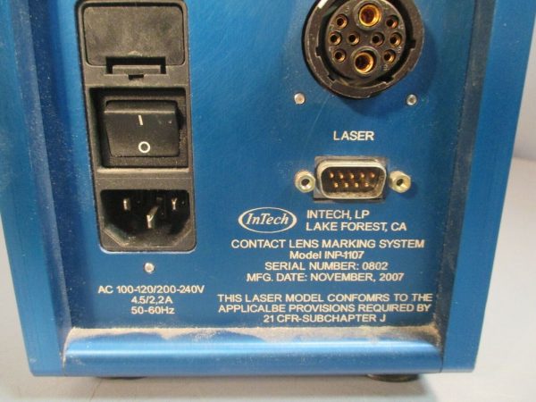 InTech Lens Marking System Model INP-1107 For Discount - Image 4