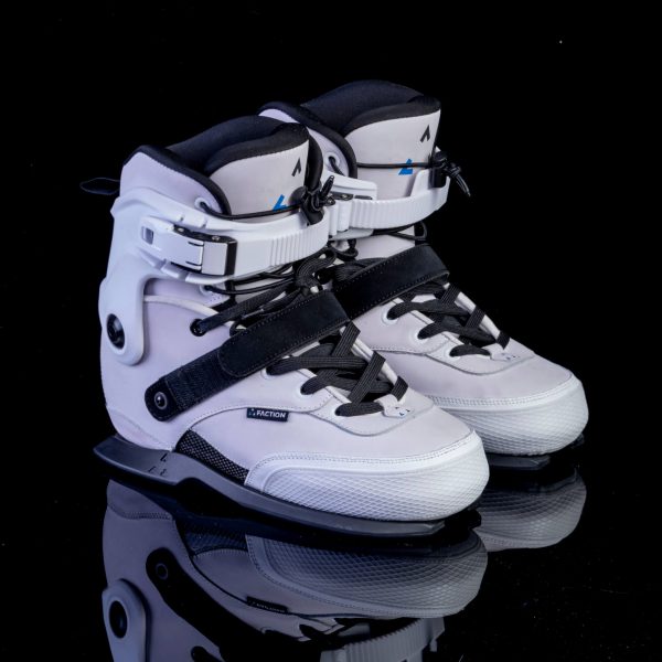 Faction Skate Company - Tactical V1 Midnight White – Boot only Fashion