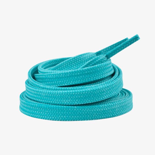 Bont Waxed Skate Laces 8mm - Pool Party Blue - Multiple Sizes For Cheap