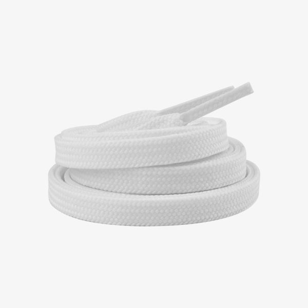 Bont Waxed Skate Laces 8mm - Snow White - Multiple Sizes on Sale